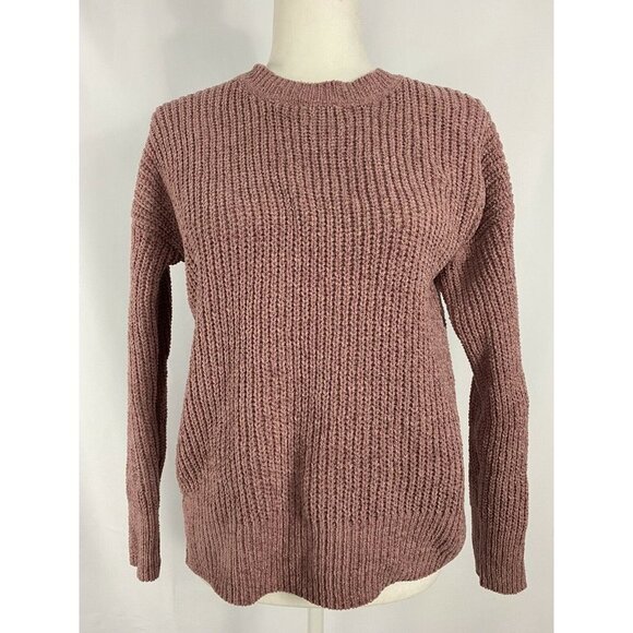 Pink Rose Dessert Mauve Juniors Sweater Warm Size - Picture 2 of 6